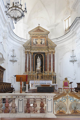 The altar of San Cataldo