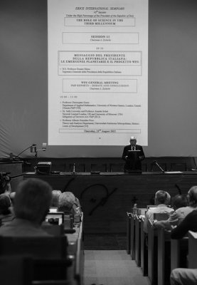 H.E. Donato Marra address the assembly