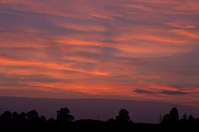 June 01 - Puffball Lane Sunset