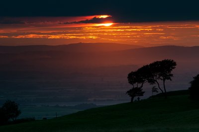 August 19 - Sunset at the Kissing Tree