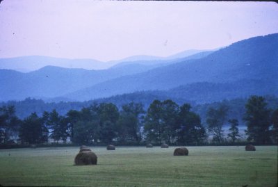Cades Cove in the Great Smokey Mountains in Tennessee