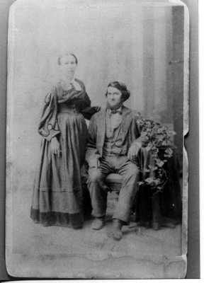My Great-Grandparents OttoTheiss Emilie Schulz Wedding Picture 23 Feb 1874.jpg