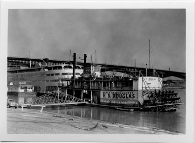 St. Louis Riverfront, 1948 -1960's  B&W