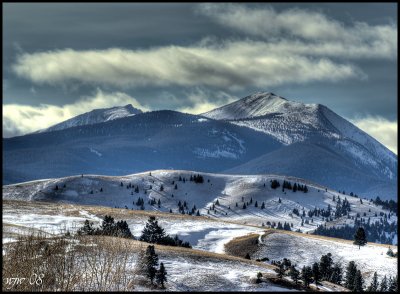 West Montana Snow Caps