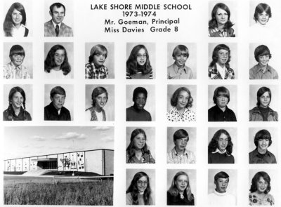 Miss Davies 8th grade class