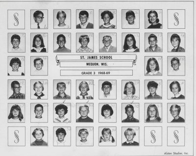 St.James 3rd Grade Class 1968-69