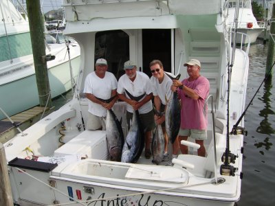 7/19/2006 - Ante Up Offshore trip with Capt. Vic ( Frank- Bluefin at 97#, 80#, 2 Yellowfin at 45#)