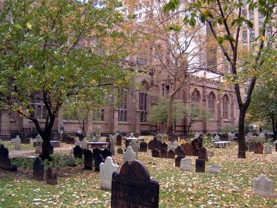 Trinity church graveyard
