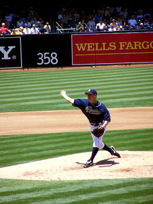 Padres on pitch