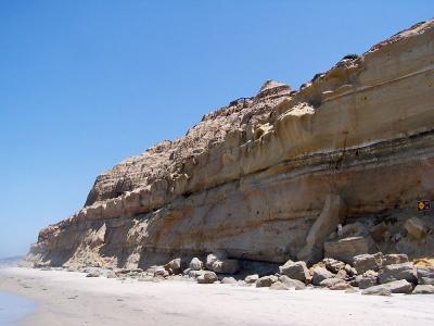 Cliffs at Del Mar Beach