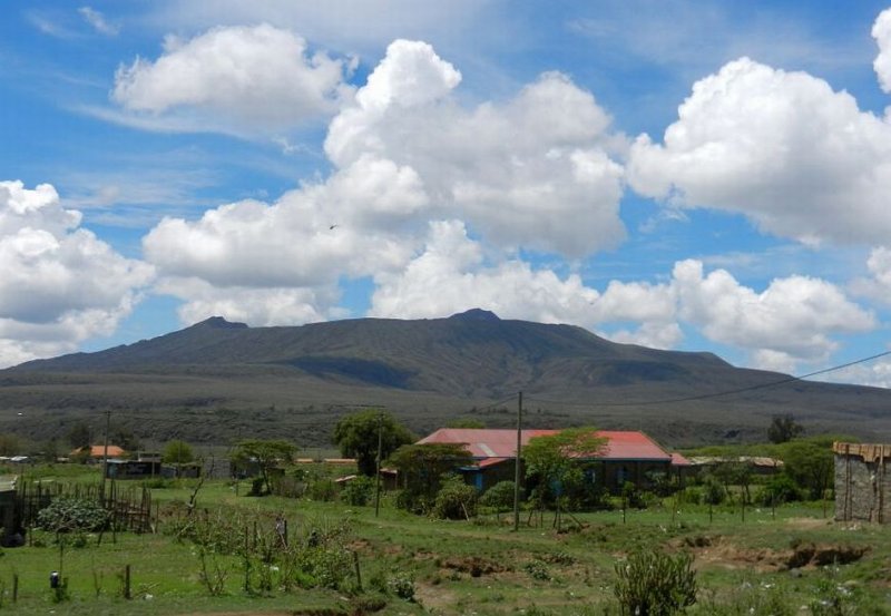 Mount Longonot Volcano Crater