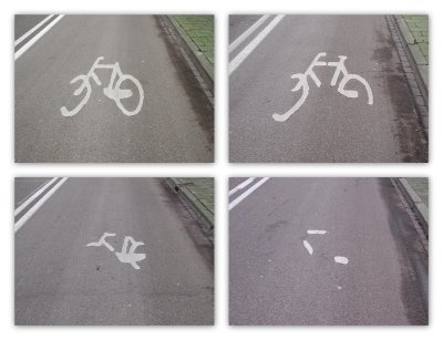 Fading Bicycle