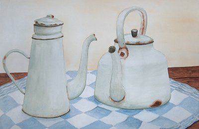 Rusted kettles
