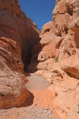 White Domes Trail Slot Canyon Entrance