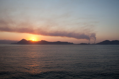 Sunrise at Manzanilla