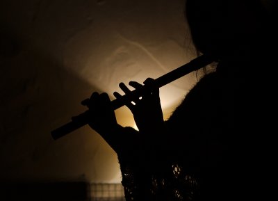 Flautist, Okehampton Acoustic Club