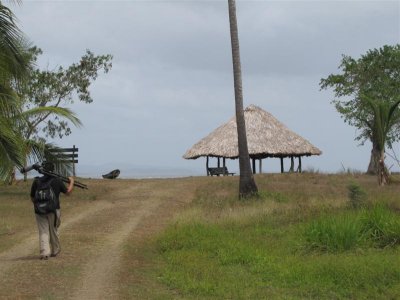 Towards the Beach at Punta Petino