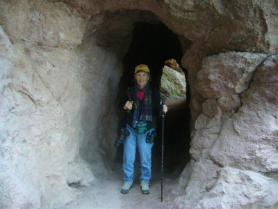 Jane at Bear Cave