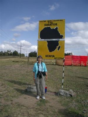 Jane at Equator