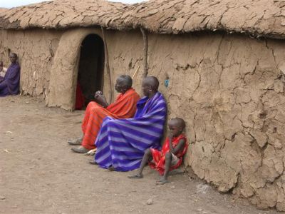 Maasai Family Group