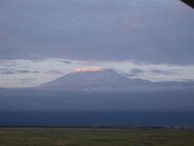Mt. Kilimanjaro finally in view