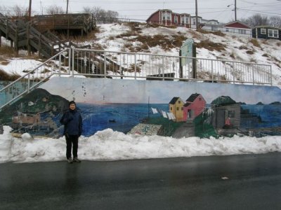 Jane and Mural