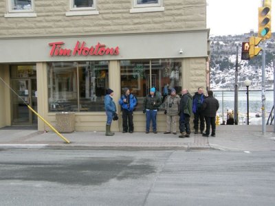 Our Group at Tim Hortons