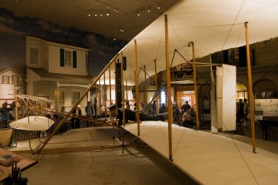An original Wright Flyer