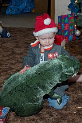 Brecken and his dino