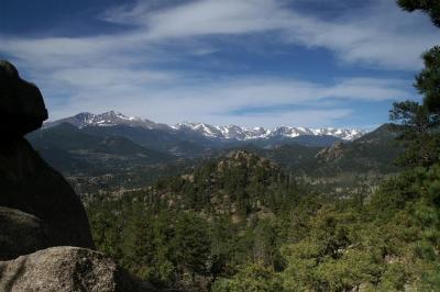 Estes Valley from Gem Lake trail #2