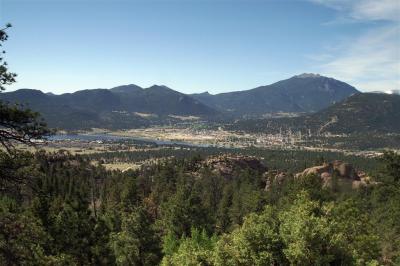 Lake Estes from Gem Lake Trail