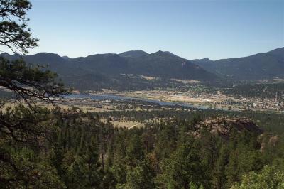 Lake Estes from Gem Lake Trail #2