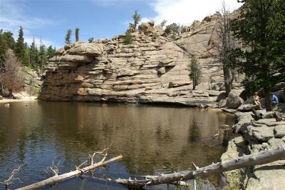 Gem Lake # 3 (notice people for scale of rocks)