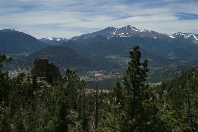 View of Estes Valley from Gem Lake #2