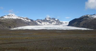 Glacial flood area in Skaftafell National Park