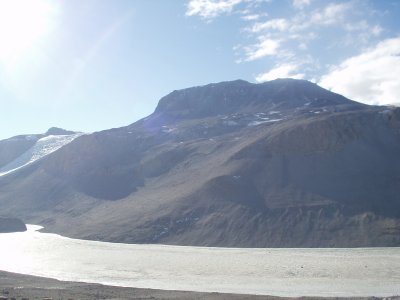 Lake Bonney and camp