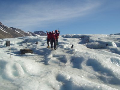 Ice Cliff Work, Nov '04