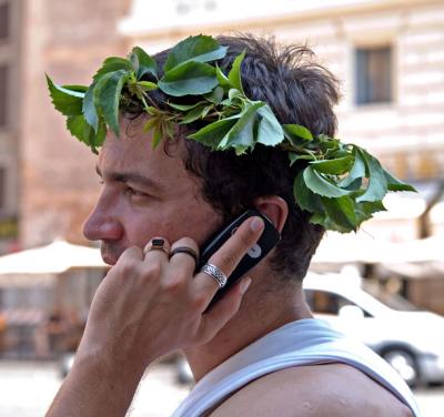 Roman phone call