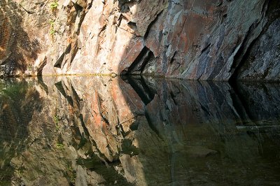 inside the cave