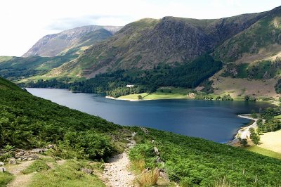 Buttermere from above