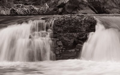 Great Falls,  Old C&O Canal structure