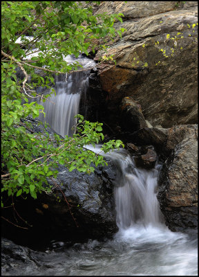 Small falls above Glen Alpine Springs