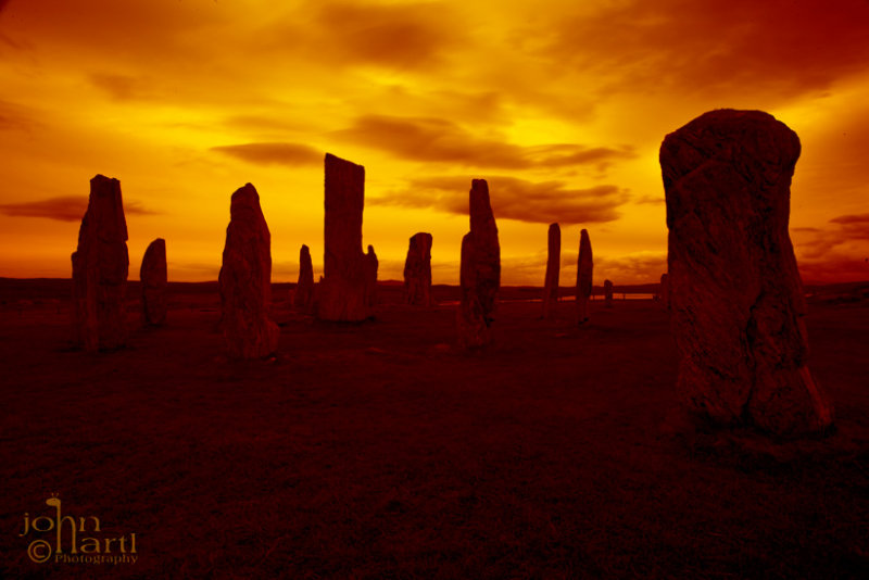 Callanish sunset