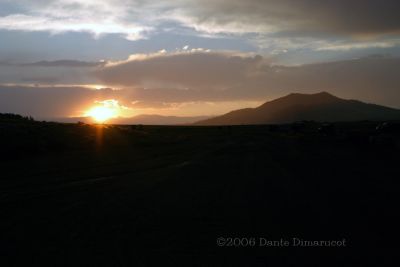 Sunset at 11 Mile State Park