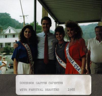 1988 Gov Caperton and Girls