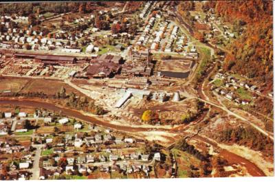 Georgia Pacific Richwood WV Postcard