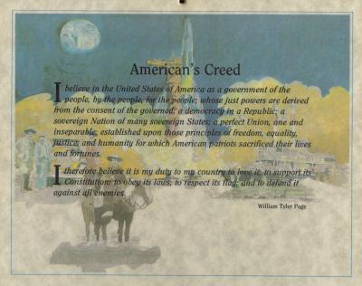 Americans Creed