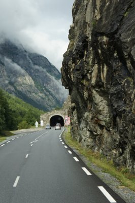 Tunnels everywhere in the Alps