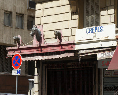 Horse meat & crepes ?