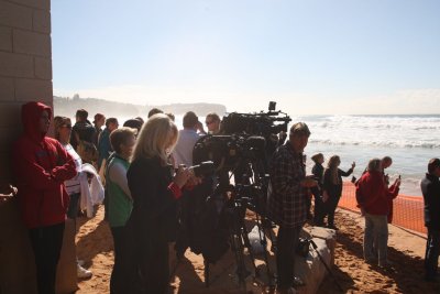 Dead Whale at Newport Beach, Sydney